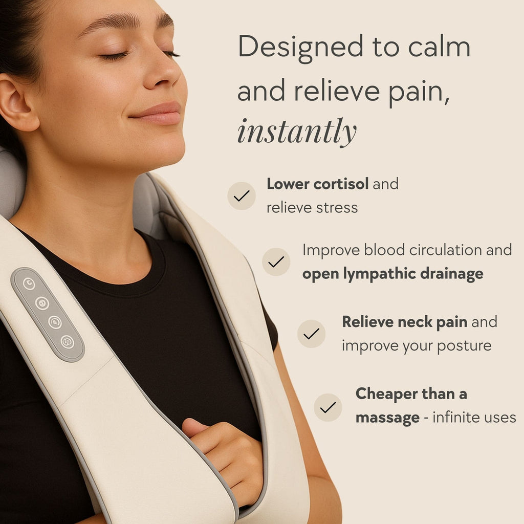 Portable Heated Neck & Shoulder Comfort Device